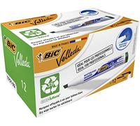 CAJA 12 ROTULADORES VELLEDA VERDE 1751 PUNTA BISELADA