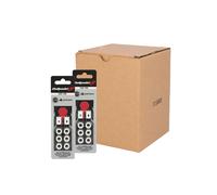 Caja 12 Uds - Blister (4uds) Antivibrazione Bullpadel Ease Vibe Bianco White