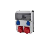 CAJA 12M BICOLOR Presa 16A 5p, 32A 5p F3.2693