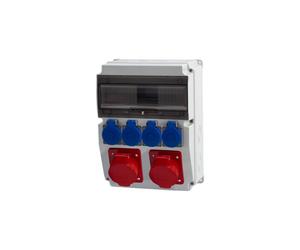 CAJA 12M prese 16A 5p, 32A 5p, 4x230V/12 F3.0451