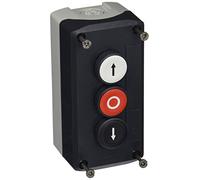 CAJA 3 PULS.BLANCO-ROJO-NEGRO