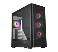 Caja ATX Danube Sava H500 II Air Ventiladores ARGB 4x120mm USB-C 10Gbps