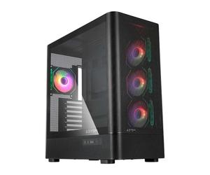 Caja ATX Danube Sava H500 II Air Ventiladores ARGB 4x120mm USB-C 10Gbps