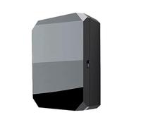 Caja de protección impermeable para cargador de vehículos eléctricos con cerradura, caja protectora para punto de carga de montaje en pared, resistente y duradera, compatible con la mayoría de los m