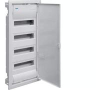 Caja empotrable golf serie VU, 5 filas, 60M, con puerta opaca blanca