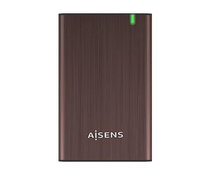 CAJA EXTERNA PARA DISCO DURO DE 2.5' AISENS ASE-2525BWN USB 3.1 SIN TORNILLOS