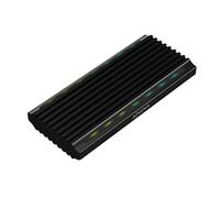 CAJA EXTERNA PARA DISCO SSD M.2 SATA NVME AISENS ASM2-RGB012B USB 3.2 SIN TORNILLOS