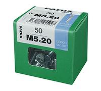 CAJA L 50 uds. TORNILLO METRICA CP M 5x20mm FADIX