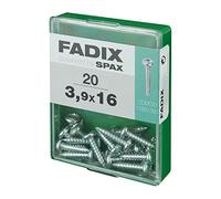 CAJA M 20 uds. TORNILLO ROSCA CHAPA CR CINC 3,9x16mm FADIX