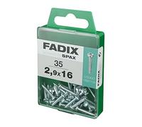 CAJA M 35 uds. TORNILLO ROSCA CHAPA CR CINC 2,9x16mm FADIX