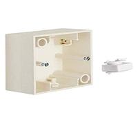 Caja mont. 1E S1 bl. brillo