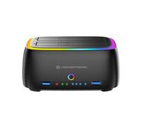 Caja PC Conceptronic DONN36B 2.5"/3.5" ABS Nero USB-A Hot Swapping
