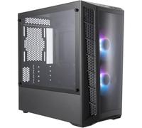 CAJA PC COOLERMASTER MASTERBOX MB311L ARGB, Mini Tower, PC, Malla, DE PLÁSTICO, VIDRIO TEMPLADO, Negro, Micro ATX,Mini-ITX, 16,6