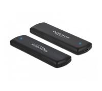 DELOCK 42633 - external M.2 NVMe/SATA SSD Case USB 3.1 Type-C