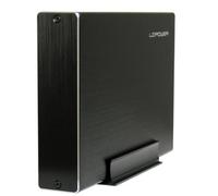 Caja PC LC-Power LC-35U3-Becrux 3.5 Pollici Alluminio Nero USB 3.2 Gen 1