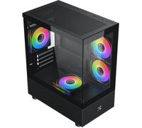 Caja PC - XIGMATEK - Alphard M - Mini torre - M-ATX - Vidrio templado - ARGB - Negro