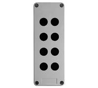 CAJA PLASTICO VACIA 8 TALADROS