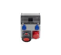 CAJA Sdoppiatore 12M Prese BICOLOR 16A 5p, 63A 5p F3.2706
