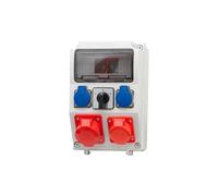 CAJA Sdoppiatore 9M Prese 2x16A 5p, 2x230V F3.0247