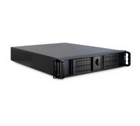 Gehäuse 19'' IPC 2HE Rack 2U-2098-SL 2U-Rack,black,ohne Netzteil,2xUSB2.0