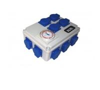CAJA TBOX TEMPORIZADOR PARA 12 ACCESORIOS MAX 600w CADA UNO FABRICADO EN ESPAÑA