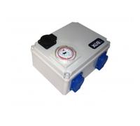 CAJA TBOX TEMPORIZADOR PARA 4 ACCESORIOS MAX 600w CADA UNO + TOMA AUXILIAR CALEF
