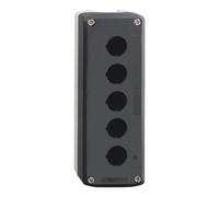 Schneider Electric Scatola vuota XALD05 per pulsanti 5 ritagli grigio scuro