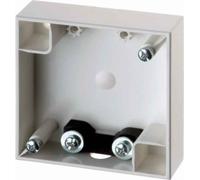 Cajas de montaje en superficie plana serie berker integro de hager, blanco polar