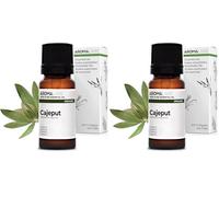 Cajeput BIO (Melaleuca leucadendra) - 10 mL - Olio Essenziale Chemiotipizzato e Certificato AB - Aroma Labs - Made in France (Confezione da 2)