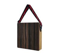 Cajon Boxdrum - Tamburo a due mani in legno massello, da viaggio, portatile, con cinghia, durevole, resistente all'abrasione, pregevole fattura per prestazioni e intrattenimento
