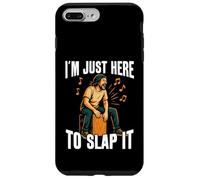 Cajón Just Here To Slap It Funny Kachon Percussion Cajónist Custodia per iPhone 7 Plus/8 Plus