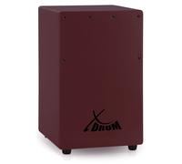Cajon Piccolo per Bambini con Rullante Batteria Percussioni Legno Betulla Rosso