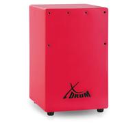 Cajon Piccolo per Bambini Rullante Batteria Percussioni di Legno Betulla Rosso