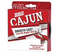 Cajun Line Zebco Cajun Low-Vis Lenza Pony 5,4 Kilogram/Test Low-Viz Ragin, 5,4 Kilogram, Colore: Rosso