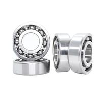 CAKADIXIY Cuscinetto a Gola Profonda Micro bimetallico con Guarnizione 4 Pezzi 6203 17 * 40 * 12 mm ABEC-3 Cuscinetti Aperti Cuscinetti a Sfera Senza Grasso