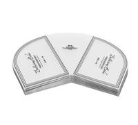 Cake border triangular PET mousse trayKuuleyn 100PCS Triangular Cake Collar Transparent Mousse Surrounding Edge Wrapping Tray Cake Decor