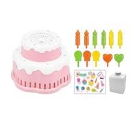 Cake Bubble Blower Automatic Bubble Maker Musical Outdoor Play Toy