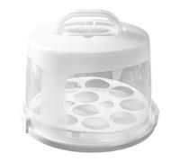 Cake Container Cupcake Containers - Reusable Clear Transport Holder Storage