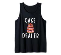 Cake Dealer Funny Cake Decorator Costume Pastry Baking Cakes Canotta