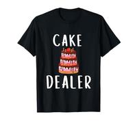 Cake Dealer Funny Cake Decorator Costume Pastry Baking Cakes Maglietta