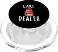 Cake Dealer Funny Cake Decorator Costume Pastry Baking Cakes PopSockets PopGrip per MagSafe
