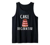 Cake Decorator Uniform Wedding Bakers Pastry Chef Bakery Canotta