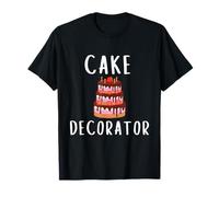 Cake Decorator Uniform Wedding Bakers Pastry Chef Bakery Maglietta