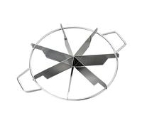 Cake Divider - Circular Cutter, Pizza Slicer | Stainless Steel Tool with 6 7 8 Equal Portions, Multi Blade Pastry Cutting Utensil for Kitchen Baking, Party Dessert Serving and Professional Pastry Chef