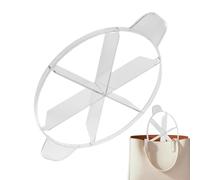 Cake Divider Slicer, Lightweight PC Material Precise 6/8 Cut Equal Marker | 34x26.3x4.5cm Time-Saving Ergonomic Cutter For Birthday Wedding Cheesecake Pizza