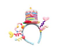 Cake Headband - Twistable Party Hair Accessory | 25cm Novelty Headpiece