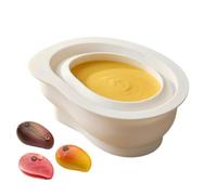 Cake Mold, 3D Mango Shape Cake Decoration Mould, Silicone Baking Mold, Non Stick Flexible Dessert Form Tool For Home Kitchen Bakery Pastry Restaurant Cafe Professional Cakes Jelly Chocolate Use