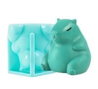Cake Mold Silicone Capybara - 3D Capybara Ice Cream Mousse Candle Making Mould - Animal Mold CandleMold For Mousse Cake, Chocolate Ice Cubes