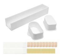 Cake Pop Maker Mold Set with 100 Sticks, White | Baking Mold for Cake Pops, PLA Material, 100 Sticks Included