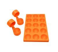 Cake Pop Mold - 3D Printed Ball Tray | Baking Pan Set | Round Dessert Maker | Cake Ball Maker - 3D Printed Baking Tray | Lollipop Mold Set | Easy Release Dessert Tool For Home, Birthday, Wedding, Parties